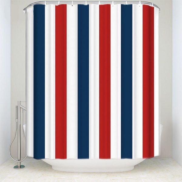 rideau douche avenue tricolore