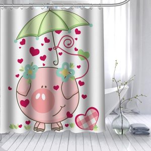 Rideau Douche Avenue Cochon
