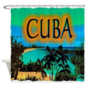 Rideau Douche Avenue Cuba