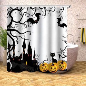 Rideau Douche Avenue Halloween
