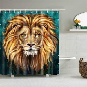 Rideau Douche Avenue Lion