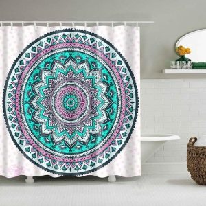 rideau douche avenue mandala indien