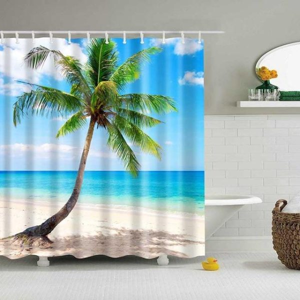 design tropical rideau douche