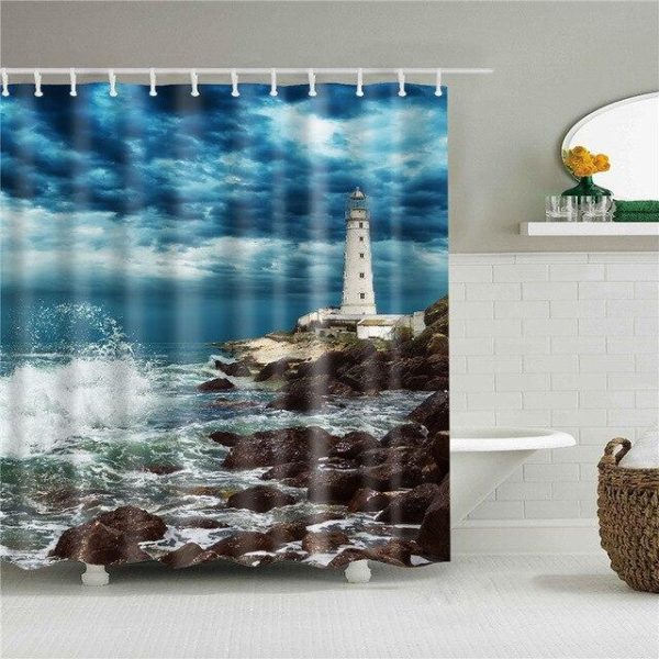 rideau douche phare
