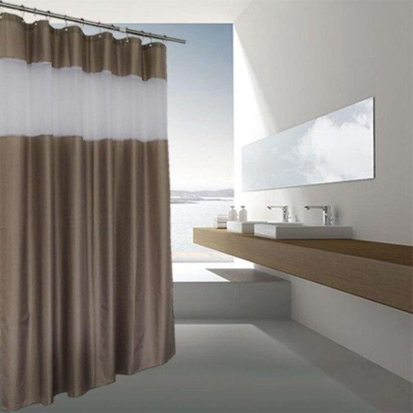 rideau douche avenue polyester lavable