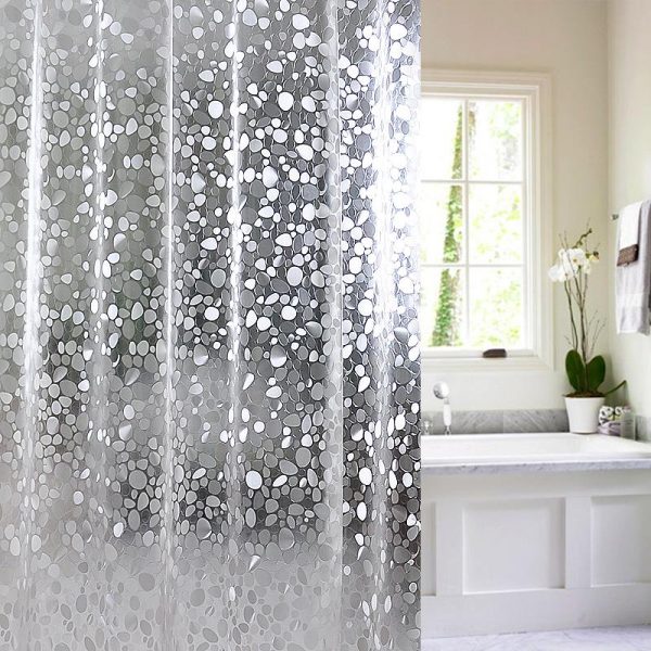 rideau de douche pvc cristal