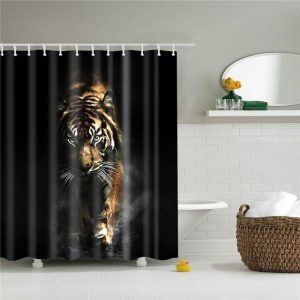 rideau tigre majestueux