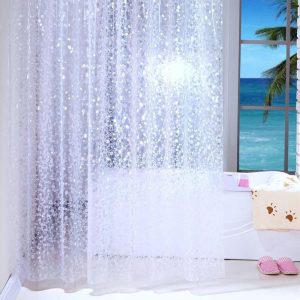 Rideau Douche Avenue transparent