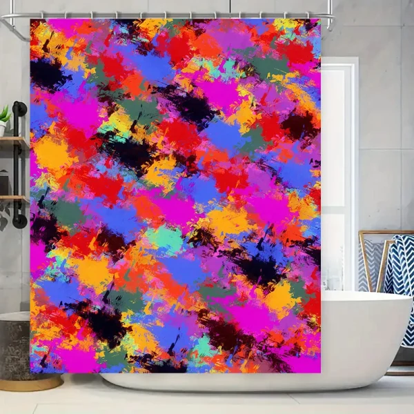 rideau douche fusion couleurs