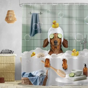 Rideau De Douche Dog Chic – Instant Spa