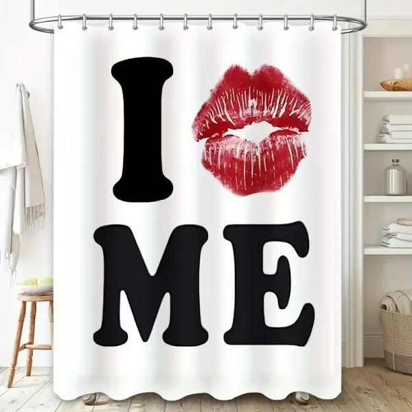 rideau de douche love
