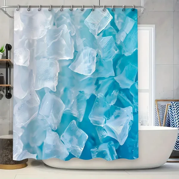 rideau de douche fraîcheur cristalline