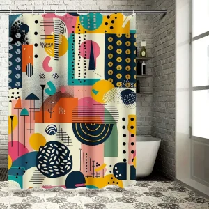 rideau de douche pop design