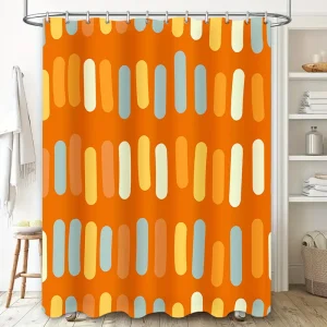 rideau de douche couleur dynamique