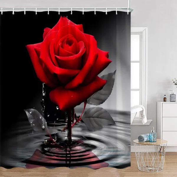 Rideau De Douche Amour Éternel